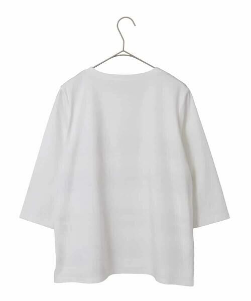 Maison de CINQ / メゾン ドゥ サンク カットソー | 【小さいサイズ】レーステープデザインコットンカットソー | 詳細18