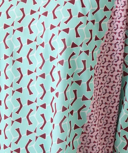 Maison de CINQ / メゾン ドゥ サンク カットソー | 【小さいサイズ】幾何デザインボックスシルエットブラウス | 詳細14