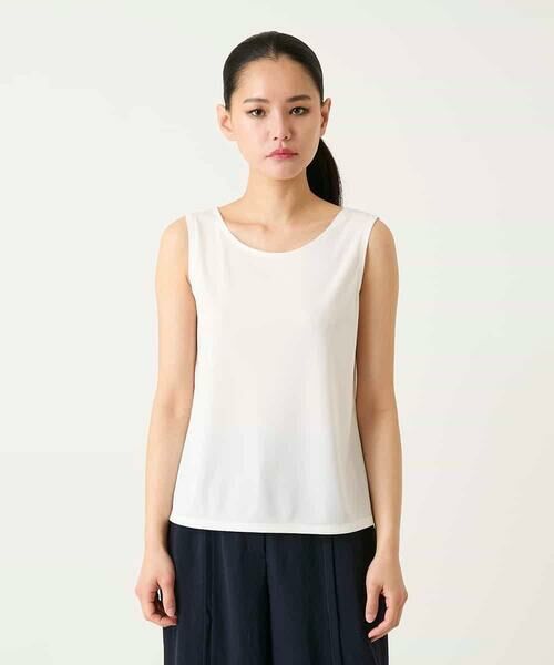 Maison de CINQ / メゾン ドゥ サンク タンクトップ | 【小さいサイズ】ベーシックインナータンクトップ | 詳細1