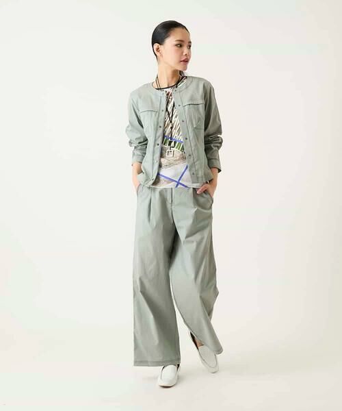 Maison de CINQ / メゾン ドゥ サンク その他パンツ | 【小さいサイズ】リネンライクイージーワイドパンツ | 詳細24