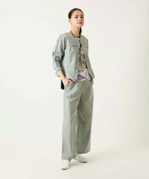 Maison de CINQ / メゾン ドゥ サンク その他パンツ | 【小さいサイズ】リネンライクイージーワイドパンツ | 詳細25