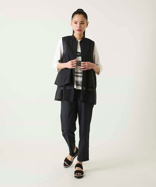 Maison de CINQ / メゾン ドゥ サンク チノ・ワークパンツ | 【小さいサイズ】ボディシェルテーパードイージーパンツ | 詳細10