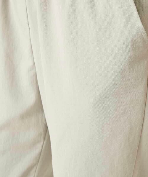 Maison de CINQ / メゾン ドゥ サンク チノ・ワークパンツ | 【小さいサイズ】ボディシェルテーパードイージーパンツ | 詳細9