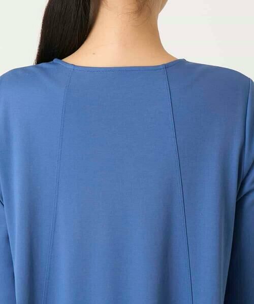 Maison de CINQ / メゾン ドゥ サンク ロング・マキシ丈ワンピース | 【小さいサイズ】切り替えフレアジャージーワンピース | 詳細4