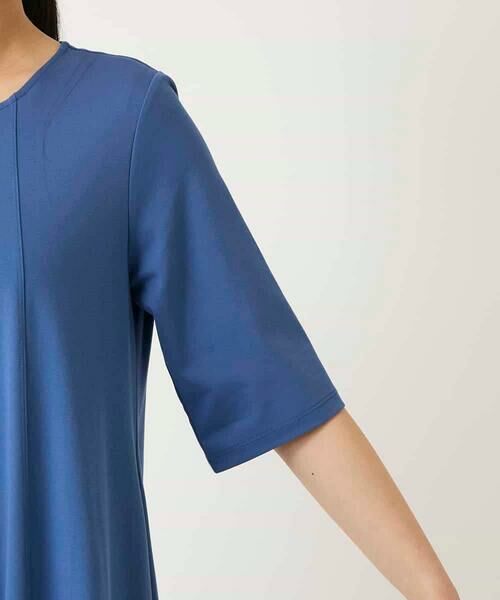 Maison de CINQ / メゾン ドゥ サンク ロング・マキシ丈ワンピース | 【小さいサイズ】切り替えフレアジャージーワンピース | 詳細5