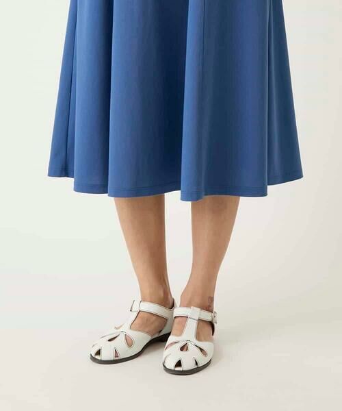 Maison de CINQ / メゾン ドゥ サンク ロング・マキシ丈ワンピース | 【小さいサイズ】切り替えフレアジャージーワンピース | 詳細7