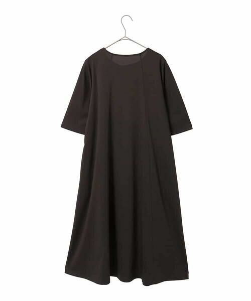 Maison de CINQ / メゾン ドゥ サンク ロング・マキシ丈ワンピース | 【小さいサイズ】切り替えフレアジャージーワンピース | 詳細26