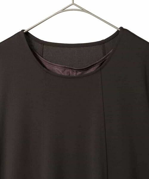 Maison de CINQ / メゾン ドゥ サンク ロング・マキシ丈ワンピース | 【小さいサイズ】切り替えフレアジャージーワンピース | 詳細27