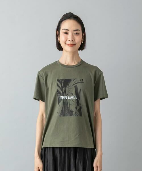 Maison de CINQ / メゾン ドゥ サンク カットソー | [小さいサイズ]フォトTシャツ | 詳細17