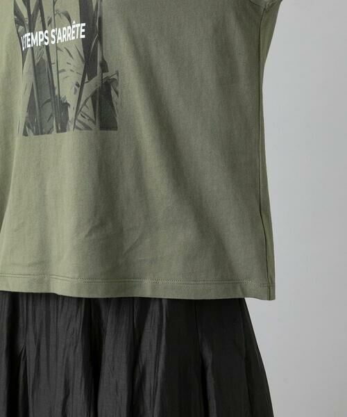 Maison de CINQ / メゾン ドゥ サンク カットソー | [小さいサイズ]フォトTシャツ | 詳細22