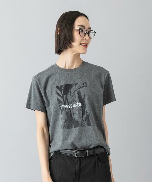 Maison de CINQ / メゾン ドゥ サンク カットソー | [小さいサイズ]フォトTシャツ | 詳細8