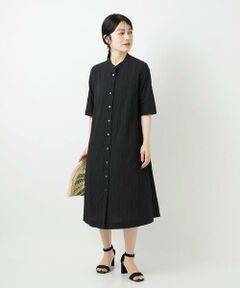 Maison de CINQ / メゾン ドゥ サンク ロング・マキシ丈ワンピース | サッカーチェックシャツワンピース