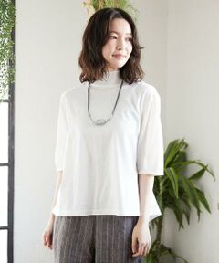 Maison de CINQ / メゾン ドゥ サンク カットソー | [日本製]天竺シルケットカットソー