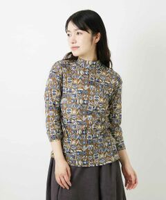 Maison de CINQ / メゾン ドゥ サンク カットソー | フラワーリーフプリントプルオーバー