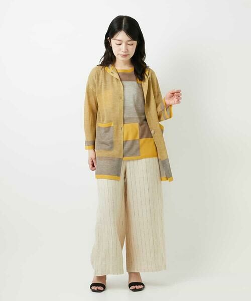 Maison de CINQ / メゾン ドゥ サンク その他パンツ | [セットアップ対応]リネンステッチストライプパンツ | 詳細16