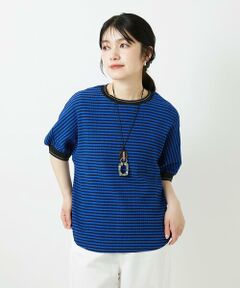 Maison de CINQ / メゾン ドゥ サンク カットソー | ギンガムチェックジャージーカットソー