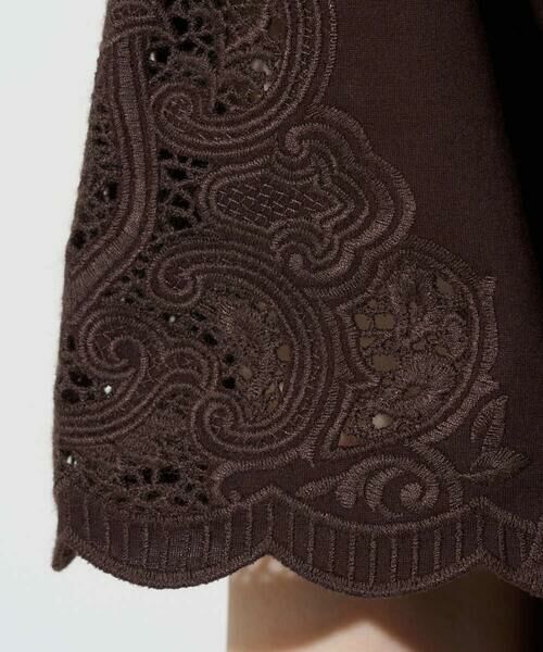 Maison de CINQ / メゾン ドゥ サンク カットソー | 刺繍スリーブプルオーバー | 詳細23