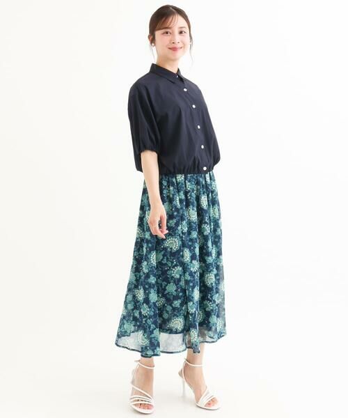 Maison de CINQ / メゾン ドゥ サンク シャツ・ブラウス | 【小さいサイズ】[接触冷感/洗える]クロップド丈シャツ | 詳細7