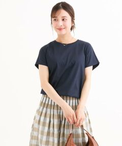 Maison de CINQ / メゾン ドゥ サンク カットソー | 【小さいサイズ】[接触冷感/洗える]裾ドロストデザインカットソー