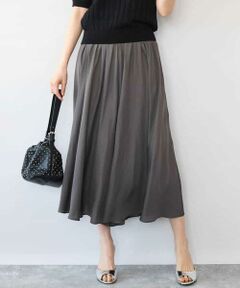 Maison de CINQ / メゾン ドゥ サンク その他パンツ | 【小さいサイズ】[瞬美シリーズ/UVカット/接触冷感/洗える]サテンガウチョパンツ