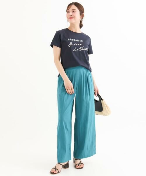 Maison de CINQ / メゾン ドゥ サンク その他パンツ | 【小さいサイズ】[接触冷感/洗える]リラクシーワイドパンツ | 詳細7