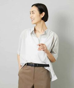 Maison de CINQ / メゾン ドゥ サンク シャツ・ブラウス | [小さいサイズ]スキッパーシアーシャツ