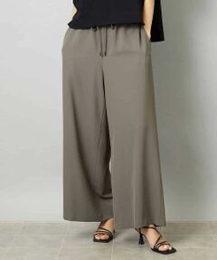 Maison de CINQ / メゾン ドゥ サンク その他パンツ | [小さいサイズ][リラックスボトム]ドローストリング ワイドパンツ