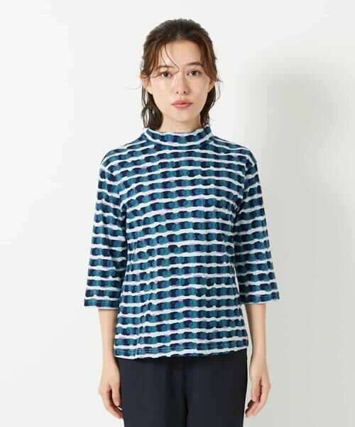 Maison de CINQ / メゾン ドゥ サンク カットソー | [日本製]イレギュラードットプリントカットソー | 詳細8