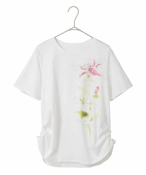 Maison de CINQ / メゾン ドゥ サンク カットソー | アートプリントTシャツ | 詳細1