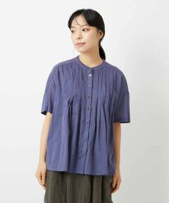 Maison de CINQ / メゾン ドゥ サンク シャツ・ブラウス | コットンボイルピンタックブラウス