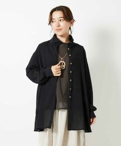Maison de CINQ / メゾン ドゥ サンク シャツ・ブラウス | 楊柳チュニックブラウス