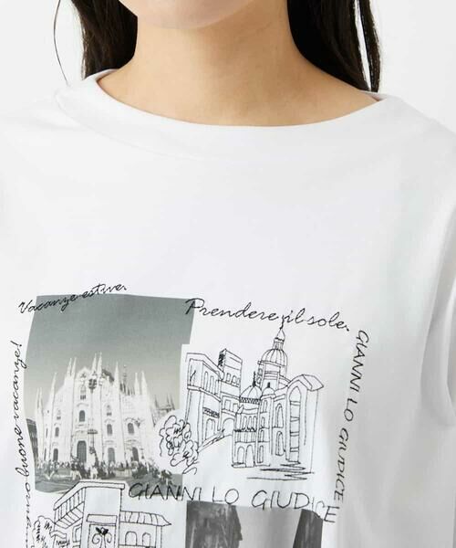 Maison de CINQ / メゾン ドゥ サンク カットソー | 天竺フォトプリントTシャツ | 詳細10