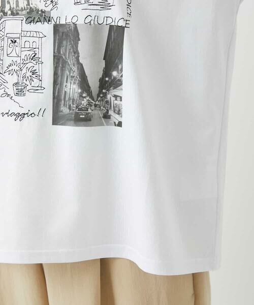 Maison de CINQ / メゾン ドゥ サンク カットソー | 天竺フォトプリントTシャツ | 詳細12