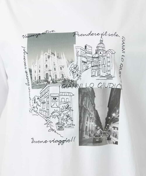 Maison de CINQ / メゾン ドゥ サンク カットソー | 天竺フォトプリントTシャツ | 詳細13