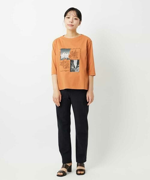 Maison de CINQ / メゾン ドゥ サンク カットソー | 天竺フォトプリントTシャツ | 詳細2