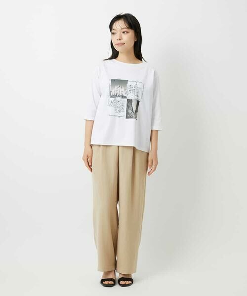 Maison de CINQ / メゾン ドゥ サンク カットソー | 天竺フォトプリントTシャツ | 詳細20