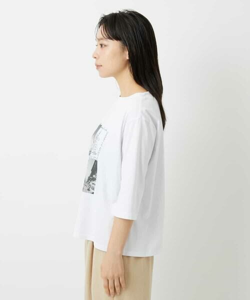 Maison de CINQ / メゾン ドゥ サンク カットソー | 天竺フォトプリントTシャツ | 詳細8