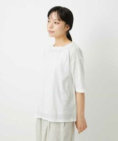 Maison de CINQ / メゾン ドゥ サンク カットソー | [日本製]クールローレルスカイコットTシャツ