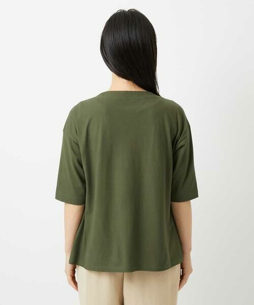 Maison de CINQ / メゾン ドゥ サンク カットソー | [日本製]クールローレルスカイコットTシャツ | 詳細22