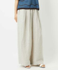 Maison de CINQ / メゾン ドゥ サンク その他パンツ | 麻ストライプパンツ