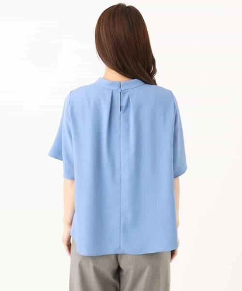 Maison de CINQ / メゾン ドゥ サンク シャツ・ブラウス | 【小さいサイズ】[洗える]レースボウタイ付きスタンドネックブラウス | 詳細22