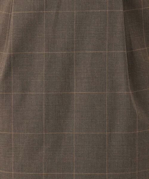 Maison de CINQ / メゾン ドゥ サンク ロング・マキシ丈スカート | 【小さいサイズ】[洗える]グレンチェック柄タイトスカート | 詳細28