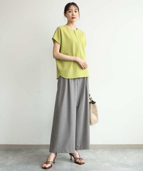 Maison de CINQ / メゾン ドゥ サンク カットソー | 【小さいサイズ】[洗える]前後2way フロントジップデザインカットソー | 詳細5