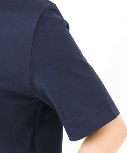 Maison de CINQ / メゾン ドゥ サンク カットソー | 【小さいサイズ】[洗える]シフォン切替えフロッキーロゴTシャツ | 詳細19