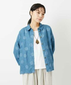Maison de CINQ / メゾン ドゥ サンク シャツ・ブラウス | リネンドットブラウス