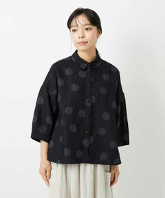 Maison de CINQ / メゾン ドゥ サンク シャツ・ブラウス | リネンドットブラウス