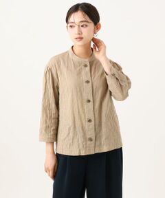 Maison de CINQ / メゾン ドゥ サンク シャツ・ブラウス | オーガニックシャーリングギンガムブラウス