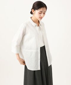 Maison de CINQ / メゾン ドゥ サンク シャツ・ブラウス | ストライプブラウス