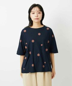 Maison de CINQ / メゾン ドゥ サンク カットソー | 抜染ドットカットソー