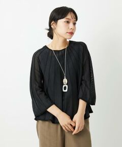 Maison de CINQ / メゾン ドゥ サンク ニット・セーター | シアーストライプニットプルオーバー